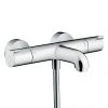 Hansgrohe Ecostat 1001 CL Thermostatic Exposed Bath Shower Mixer - 13201000 -Bath Taps Shop 13201000 P