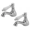 Tre Mercati Victoria Bianco Bath Taps - Chrome -Bath Taps Shop 1502 P