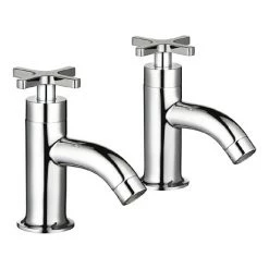 Mira Revive Bath Pillar Taps - 2.1819.003