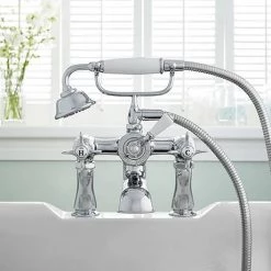 Mira Virtue Bath Shower Mixer + Kit - 2.1820.005 -Bath Taps Shop 2.1820.005 D1 460