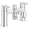 Grohe BauEdge Bath Shower Mixer - 25217000 2 Grohe BauEdge Bath Shower Mixer - 25217000 -Bath Taps Shop 25217000 P