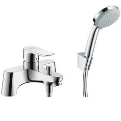 Hansgrohe Metris Bath Shower Mixer with Kit (Low Pressure) - 31422000