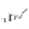 Hansgrohe Metris 4-hole Deck Mounted Bath Mixer - 31442000 -Bath Taps Shop 31442000 P