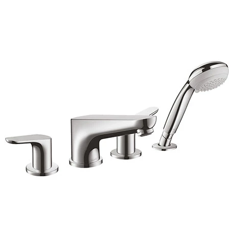 Hansgrohe Focus 4-hole Deck Mounted Bath Mixer - 31936000 3 Hansgrohe Focus 4-hole Deck Mounted Bath Mixer - 31936000