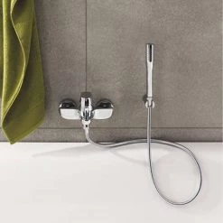 Grohe Eurosmart Cosmopolitan Wall Mounted Bath Shower Mixer - 32832000 -Bath Taps Shop 32832000 D1 460