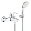 Grohe Eurosmart Wall Mounted Bath Shower Mixer and Kit - 3330220A -Bath Taps Shop 3330220A p