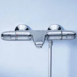 Grohe Grohtherm TMV2 1000 Wall Mounted Thermostatic Bath Shower Mixer - 34155003 -Bath Taps Shop 34155003 D2 460