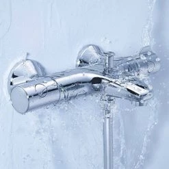 Grohe Grohtherm TMV2 800 Wall Mounted Thermostatic Bath Shower Mixer - 34567000 -Bath Taps Shop 34567000 D3 460