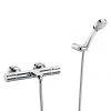 Roca T-1000 Wall Mounted Thermostatic Bath Shower Mixer + Kit -Bath Taps Shop 5A1109C00 P
