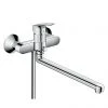 Hansgrohe Logis Single Lever Manual Bath Mixer with Long Spout - 71402000 -Bath Taps Shop 71402000 P