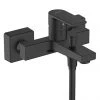 Hansgrohe Vernis Shape Exposed Single Lever Bath Shower Mixer - Matt Black - 71450670 -Bath Taps Shop 71450670 P