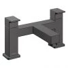 Hansgrohe Vernis Shape Bath Filler - Matt Black - 71452670 -Bath Taps Shop 71452670 P