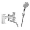 Hansgrohe Vernis Shape Bath Shower Mixer with Kit - Chrome - 71462000 -Bath Taps Shop 71462000 P