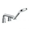 Hansgrohe Talis S 3-Hole Deck Mounted Single Lever Bath Mixer - 72417000 -Bath Taps Shop 72417000 P