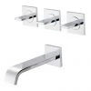 Roca Flat Concealed Bath Shower Mixer - A5A0832C0N -Bath Taps Shop A5A0832C0N P
