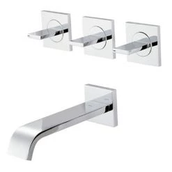 Roca Flat Concealed Bath Shower Mixer - A5A0832C0N
