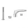 Roca Insignia 4-Hole Bath Shower Mixer with Kit - Chrome - A5A093AC00 -Bath Taps Shop A5A093AC00 P