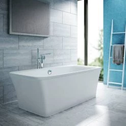 Ideal Standard Tonic II Single Lever Freestanding Bath Shower Mixer -Bath Taps Shop A6347AA D5 460