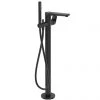 Ideal Standard Silk Black Tonic II Freestanding Bath Shower Mixer -Bath Taps Shop A6347XG P