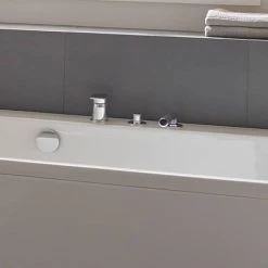 Ideal Standard Tonic II Single Lever 3-Hole Bath Shower Mixer with Spout -Bath Taps Shop A6349AA D3 460