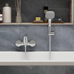 Ideal Standard Tesi Single Lever Exposed Bath Shower Mixer - A6583AA -Bath Taps Shop A6583AA D2 460