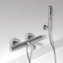 Ideal Standard Ceratherm T125 Exposed Thermostatic Wall Mounted Bath Shower Mixer - A7588AA -Bath Taps Shop A7588AA D3 460