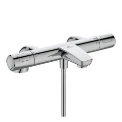 Ideal Standard Ceratherm T100 Exposed Thermostatic Deck Mounted Bath Shower Mixer - A7699AA -Bath Taps Shop A7699AA D1 460