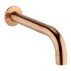 Arezzo Brushed Bronze Wall Mounted Bath Spout -Bath Taps Shop ABRZWMSPT p