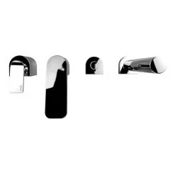 Bristan Alp 4 Hole Bath Shower Mixer -Bath Taps Shop ALP 4HBSM C D2 460