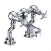 Burlington Anglesey Regent - Chrome Deck Mounted Bath Filler - ANR23 1 Burlington Anglesey Regent - Chrome Deck Mounted Bath Filler - ANR23 -Bath Taps Shop ANR23 P1