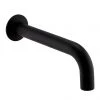 Arezzo Matt Black Wall Mounted Bath Spout -Bath Taps Shop AZ140MB p