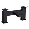 Arezzo Leva Bath Filler Tap Matt Black -Bath Taps Shop AZ745MB p