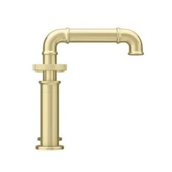 Arezzo Brushed Brass Industrial Style Bath Filler 11 Arezzo Brushed Brass Industrial Style Bath Filler -Bath Taps Shop AZISBB03 n d3 460