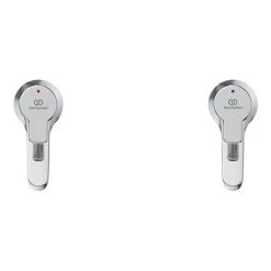 Ideal Standard Calista Bath Pillar Taps - B1147AA -Bath Taps Shop B1147AA D1 460