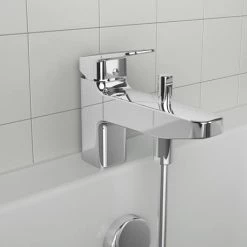 Ideal Standard Ceraplan Single Lever Bath Shower Mixer - BD267AA -Bath Taps Shop BD267AA.ai4 460