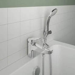 Ideal Standard Ceraplan Single Lever Bath Shower Mixer - BD267AA -Bath Taps Shop BD267AA D1 460