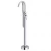 BagnoDesign M-Line Diffusion Chrome Freestanding Bath Shower Mixer -Bath Taps Shop BDM MLI 438 CP P