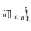 Nuie Binsey Deck Mounted 5TH Bath Shower Mixer - BIN314 -Bath Taps Shop BIN314 P