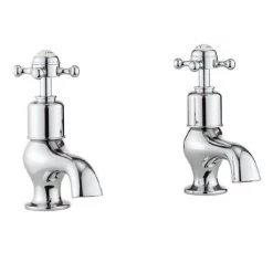 Crosswater - Belgravia Crosshead Bath Pillar Taps - BL340DC