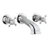 Crosswater - Belgravia Crosshead Wall Mounted Bath Spout with Stop Taps -Bath Taps Shop BL350WC BL0370WC P
