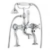 Crosswater - Belgravia Crosshead Bath Shower Mixer with Kit - BL422DC -Bath Taps Shop BL422DC P