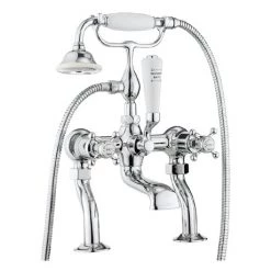 Crosswater - Belgravia Crosshead Bath Shower Mixer with Kit - BL422DC
