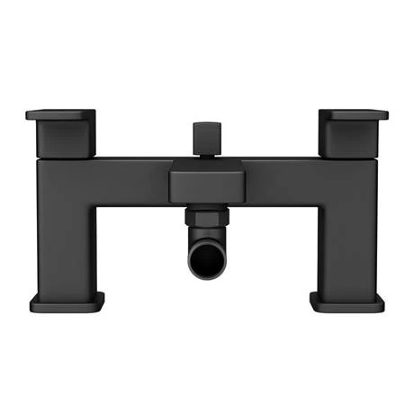Toreno Modern Black Chrome Bath Shower Mixer Tap incl. Shower Kit - BPT7131 4 Toreno Modern Black Chrome Bath Shower Mixer Tap incl. Shower Kit - BPT7131 - Image 2