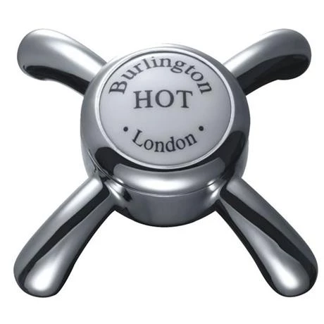 Burlington Anglesey Regent - Chrome Deck Mounted Bath/Shower Mixer - ANR15 4 Burlington Anglesey Regent - Chrome Deck Mounted Bath/Shower Mixer - ANR15 - Image 2