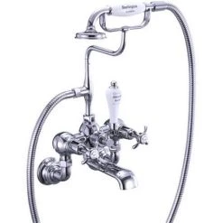 Burlington Anglesey Regent - Wall Mounted Bath/Shower Mixer - ANR17