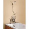 Burlington Anglesey Angled Bath Shower Mixer with Shower Hook - H228-AN -Bath Taps Shop Burlington Claremont Angled Bath Shower Mixer with Shower Hook H228 CL p 2