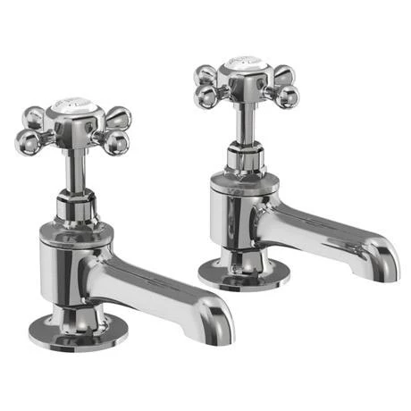 Burlington - Stafford Bath Pillar Taps - STA13 3 Burlington - Stafford Bath Pillar Taps - STA13