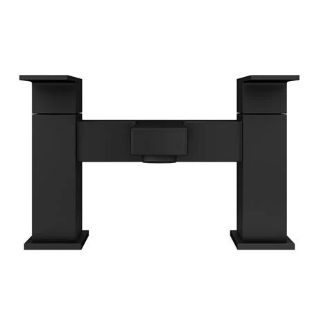 Arezzo Square Matt Black Bath Filler Tap 6 Arezzo Square Matt Black Bath Filler Tap - Image 4