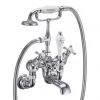 Burlington Claremont Regent - Angled Wall Mounted Bath/Shower Mixer - CLR21 -Bath Taps Shop CLR21 n p