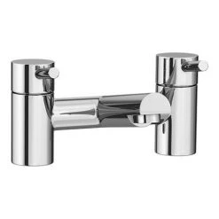 Cruze Modern Bath Taps - Chrome -Bath Taps Shop CRU003 D5 460